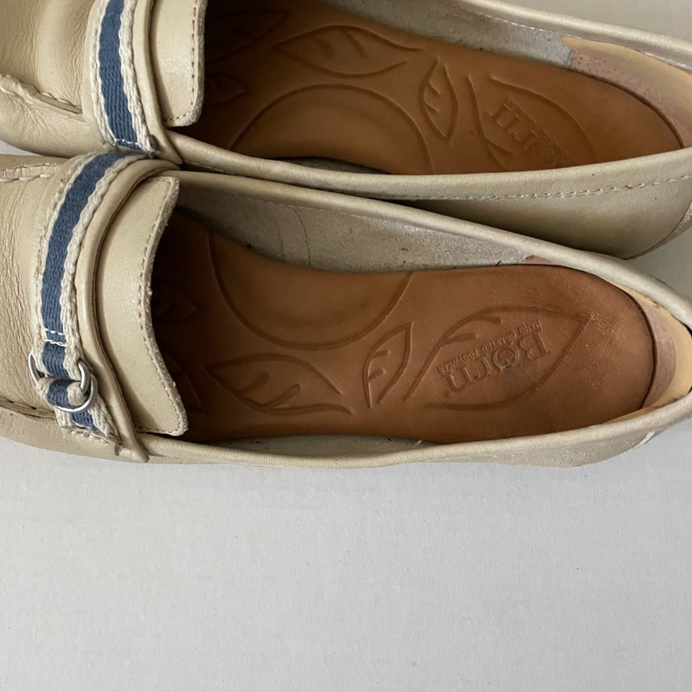 Born Womens Leather Comfort Shoes Size 7.5 M/W - Picture 8 of 10